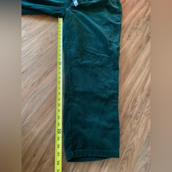 The North Face Buckle Belted Corduroy Pants Green XXL - Picture 4 of 7